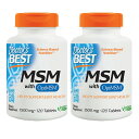 MSM 1500mg 120粒 ドクターズベスト サプリメント サプリ 有機硫黄