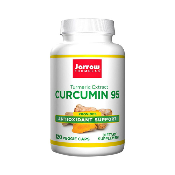 クルクミン 500mg 120粒 ターメリック ウコン ウコン濃縮物 ビタミン サプリ サプリメント 健康サプリ 【Jarrow Formulas Turmeric Extract Curcumin 95】のサムネイル