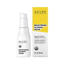 アキュア ブライトニング グロウイング セラム 30ml ビューティー スキンケア 美容液 フェイシャルケアー 【Acure Seriously Glowing Organic Facial Serum (1fl oz.)】