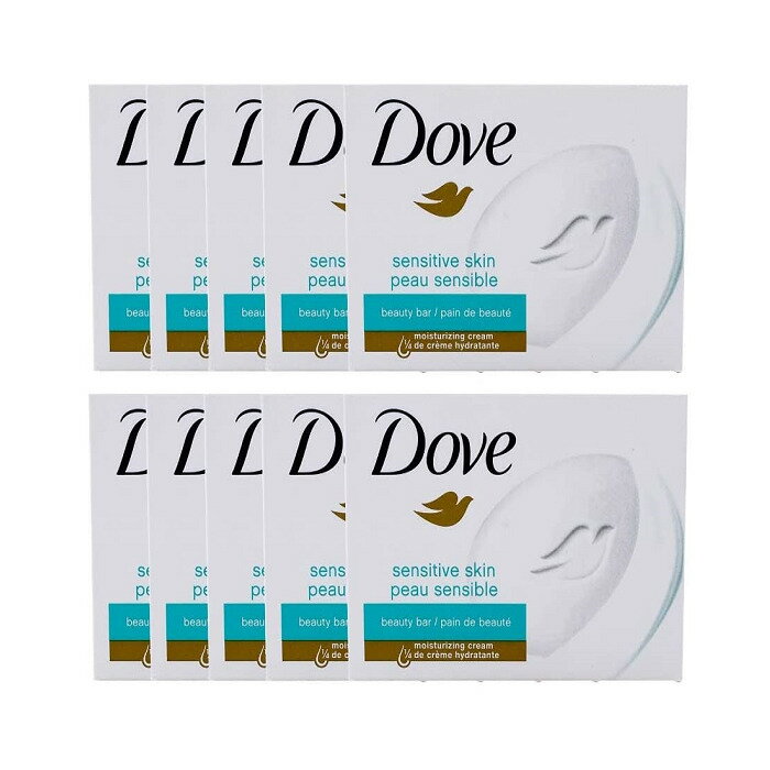 【お得な10個セット】ダヴ ビューティーバー センシティブ スキン 106g 石鹸 ダヴ 洗顔 ボディーウォッ..