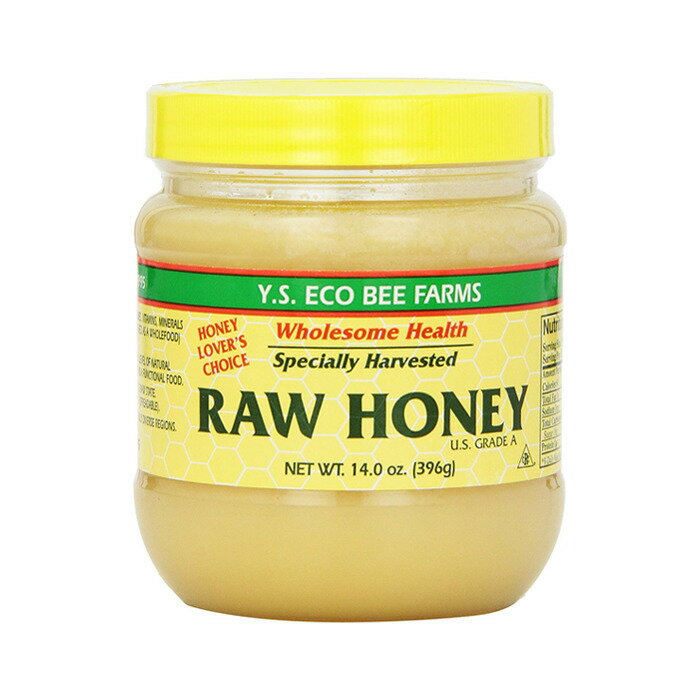 磻ӡե ˥å Ϥߤ 396 g  ϥߥ ̣ ϥߥ Y.S Eco Bee Farms Raw Honey 14 oz (396 g)