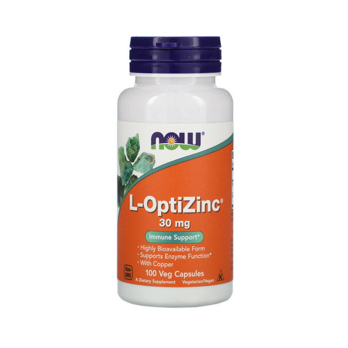 L-OptiZinc 30mg 100粒 サプリメント ビタミン 