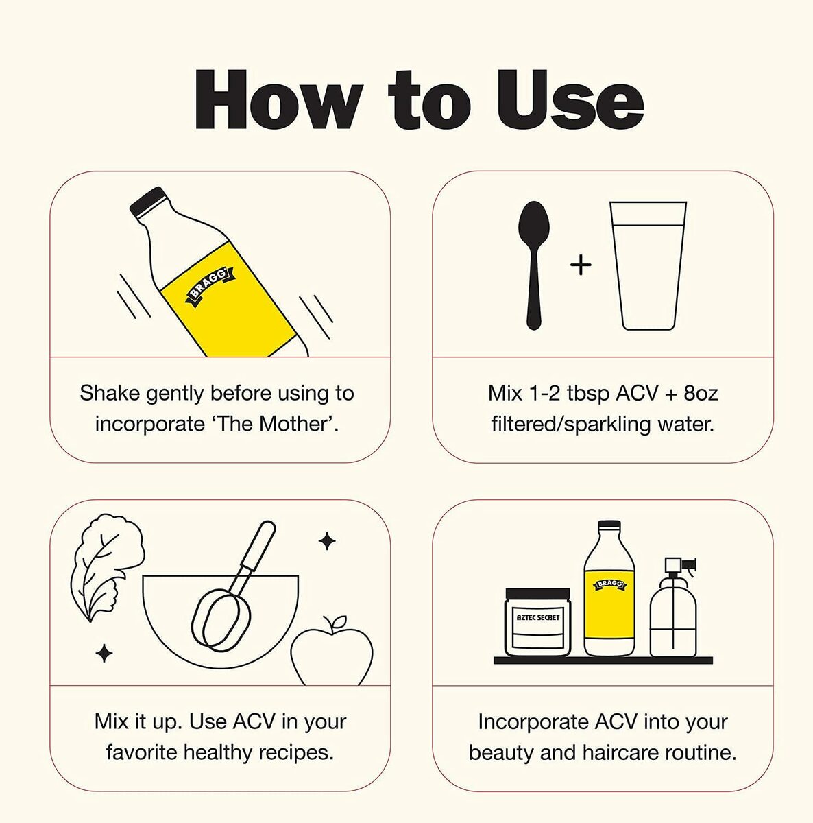 【お得な3個セット】オーガニック アップル サイダー ビネガー 946ml りんご酢 酵母 酵素 100% お酢 ブラグ【Bragg ORGANIC APPLE CIDER VINEGAR 946ml】 3