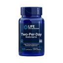 ツーパーデイ 120 カプセル マルチビタミン サプリメント ビタミン ミネラル 【LifeExtension Two-Per-Day Capsules, 120 caps】