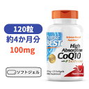 高吸収 コエンザイムQ10 CoQ10 100mg 120