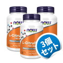 【お得な3個セット】L シトルリン 750mg 90粒 ナウフーズ L-シトルリン ビタミン びたみん サプリ 【NOW FOODS L-Citrulline 750mg 90cap】