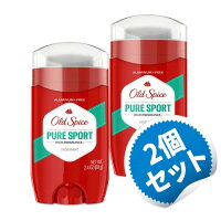 【お得な2個セット】デオドラント ピュアスポーツ 68g アメリカ製 オールドスパイス夏 汗 爽やか スポーツ 制汗剤 脇汗 男性用 メンズ ワキガ ロールオン【Old Spice Pure Sport Hight Endurance Deodorant 2.4 oz】