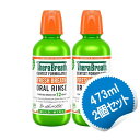 【お得な2本セット】セラブレス オーラルリンス マイルドミント マウスウォッシュ 473ml【TheraBreath Oral Rinse, Mild Mint, 16.0 fl oz】