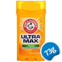 Arm & Hammer Anitperspirantデオドラント、ウルトラマックスインビジブルソリッド、新鮮な香り、2.6オンス