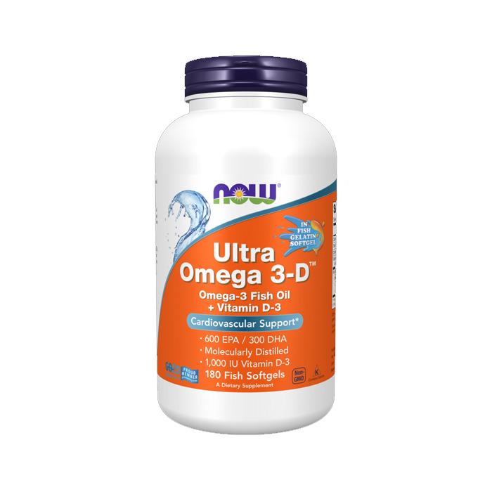 ナウフーズ ウルトラオメガ3-D（600EPA/300DHA） フィッシュオイル ソフトジェル 1...