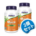 【お得な2個セット】ローマカ 6倍濃縮 750mg 90粒 カプセル 生マカ オーガニック サプリ サプリメント びたみん ビタミン ナウフーズ【Now Foods Raw Maca 750mg 90 Vcaps】