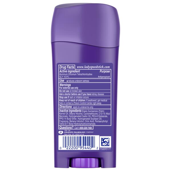 インビジブルドライ デオドラント パウダーフレッシュ 65g アメリカ製 夏 女性用【Lady Speed Stick Invisible Dry Antiperspirant Deodorant Powder Fresh 2.3 oz】