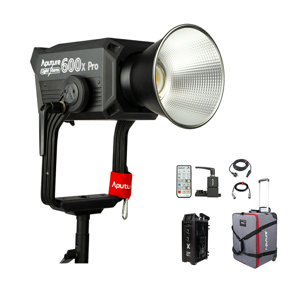 Aputure Aputure LS 600x Pro LEDӥǥ饤 600W 2700K-6500K CRI96+ TLCI97+ 0-100Ĵ 16000lux@1m(5600K) 9ξ DMX LumenRadio ץǽ ʣŸ Bowensޥб ƥ饤