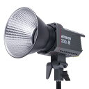 Aputure amaran 200x-S COB Ledビデオライト 200W 2700K-6500K CRI95+ TLCI98+ 45400Lux@1M アプリ制御可能 無段階調光 9種類照明効果 100mワイヤレス遠隔制御 ライト制御一体設計 撮影ライト LED定常光ビデオライト