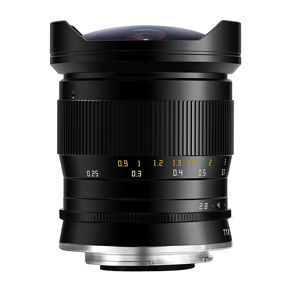 TTArtisan 11mm F2.8 フルサイズ 魚眼レンズ マニュアルフォーカス 一眼レフカメラ用 Nikon Fマウント対応 D6 D5 Df D850 D810A D810 D780 D750 D610などに適用