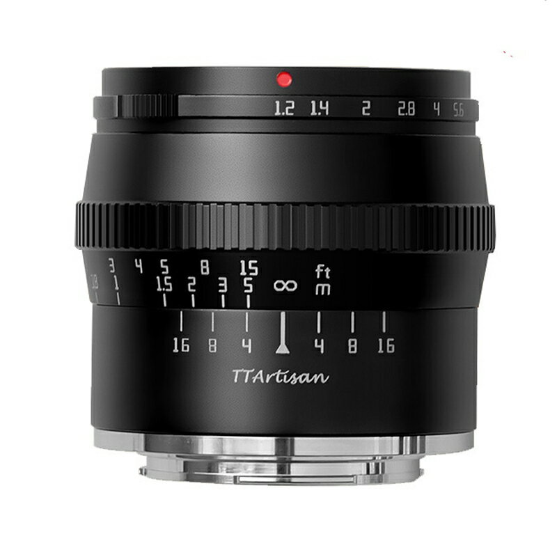 TTArtisan 50mm F1.2 APS-C }jAtH[JXJY Canon EF-M }EgJp M1 M2 M3 M5 M6 M6II M10 M100 M50ɑΉ