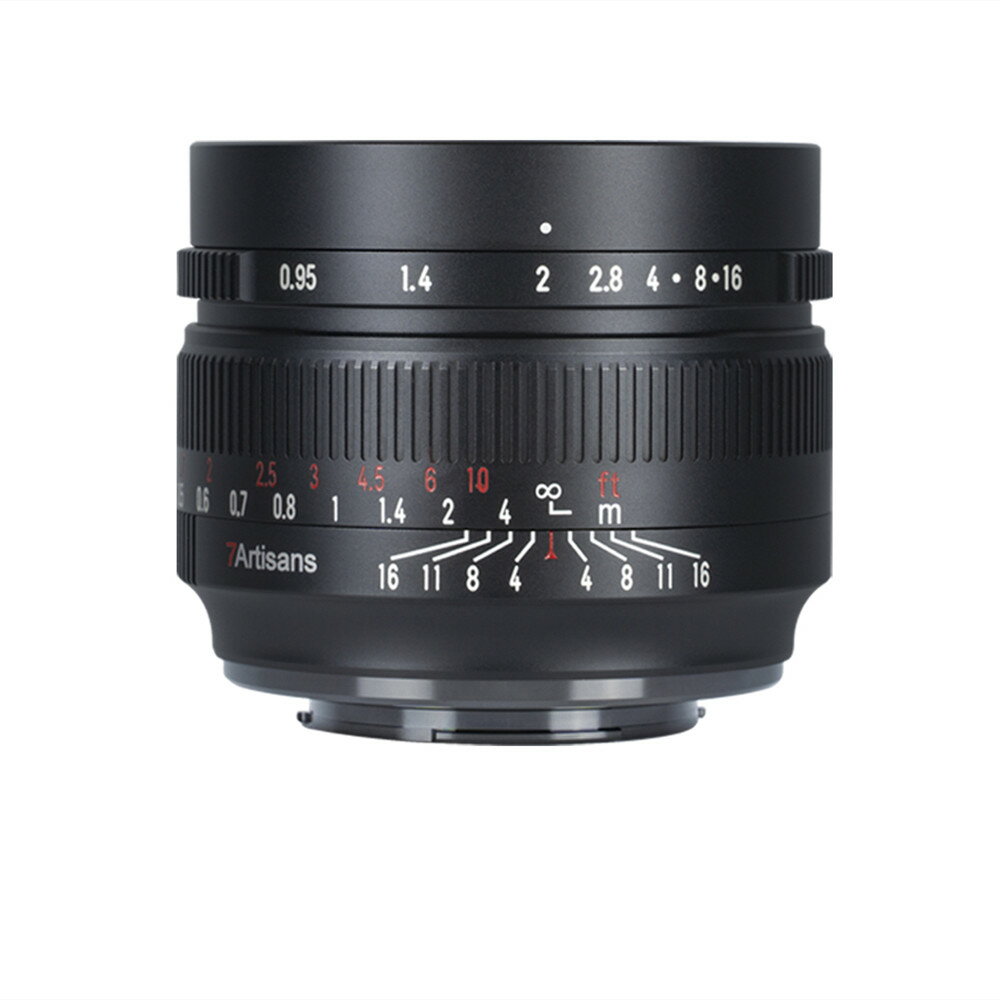 7artisans 50mm F0.95 単焦点レンズ APS-C 大口径 ニコンZマウント対応 Nikon Z6 Z7 Z50 などのカメラ用交換レンズ