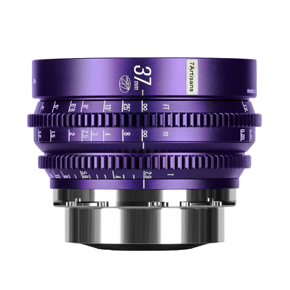 7Artisans 37mm T2.9 シネマレンズ 爆発的なボケ効果 フルサイズ PLマウント対応 フローラルブルームアートシリーズ マニュアルフォーカス 特殊効果レンズ