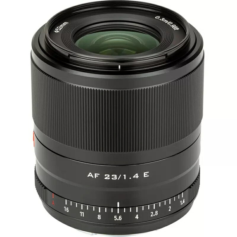 VILTROX AF 23mm F1.4 APS-C 単焦点レンズ STM 大口径 オートフォーカス 瞳AF SONY Eマウント対応 軽量 柔らかいボケ味 カメラA5100/A6100/A6300/A6400/6500/6600/a7シリーズ適用 （白文字版）