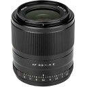 VILTROX AF 33mm F1.4 APS-C 単焦点レンズ STM 大口径 瞳AF ソニーEマウント対応 軽量 柔らかいボケ味 カメラA5100/A6100/A6300/A6400/6500/6600/a7シリーズ適用（白文字版）