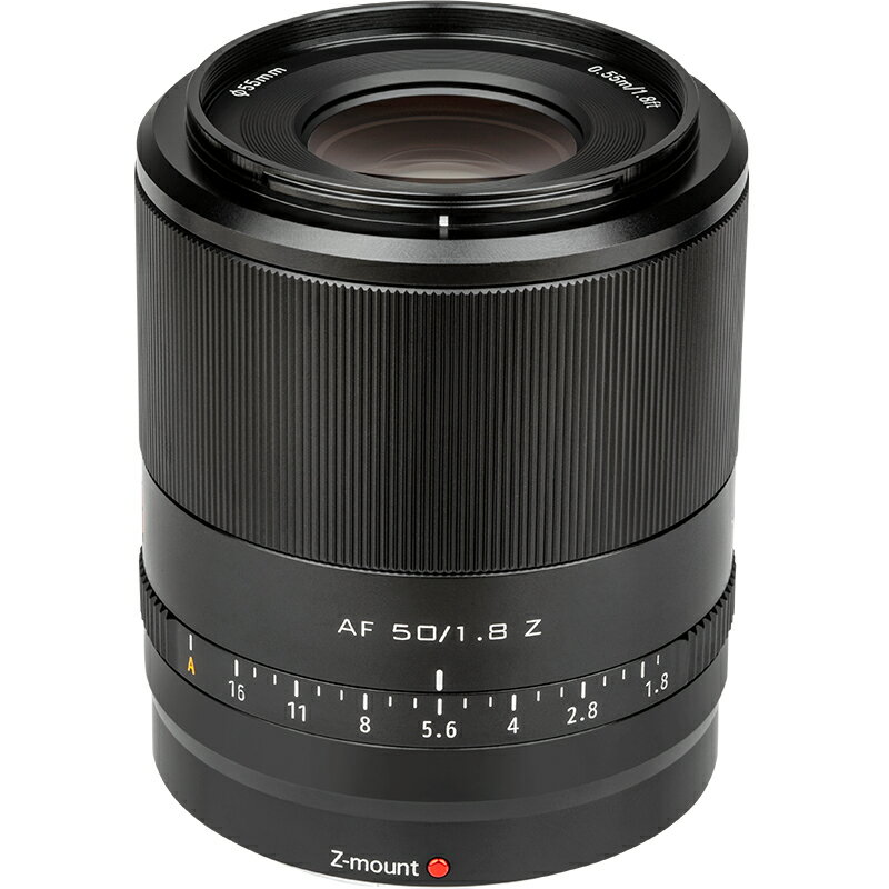 Viltrox 50mm F1.8 フルサイズ 単焦点レンズ Nikon Zマウント対応 大口径 オートフォーカス Z7II Z5 Z6II Z50 Z6 Z7 Z9 Zfcなどのカメラに対応