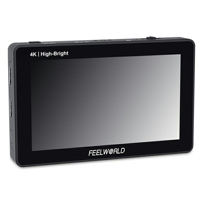 Feelworld F6 PLUSX カメラ用外部モニター 5.5インチ タッチスクリーン 1600nit 3D LUT 4K HDMI出力/入力 IPS Full HD 1920*1080解像度 Type C給電可能 全波形 カメラフィールドモニター 2