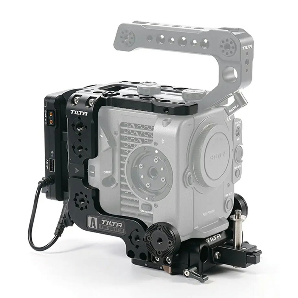 TILTA Sony FX6用カメラケージ Advanced Kit (ES-T20-B-V) ブラック