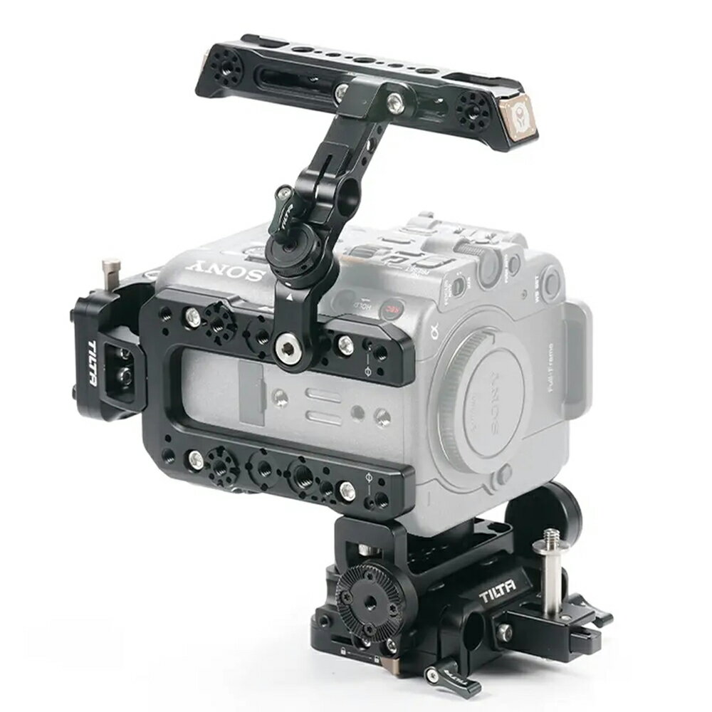 楽天vitopalTILTA Sony FX6用カメラケージ Vertical Mounting Kit （ES-T20-C-V） ブラック