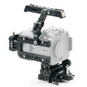 TILTA Sony FX6用カメラケージ Vertical Mounting Kit (ES-T20-C-V) ブラック