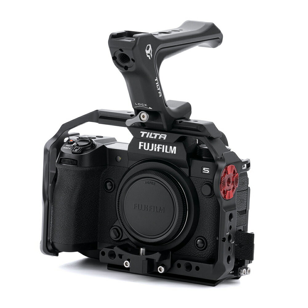 TILTA 富士XH2s用フルカメラケージ Basic Kit いくつ関連アクセサリー付き （TA-T36-A-B） ブラック 2