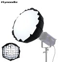 Flynoodle Air Dome 60 インフレータブルソフトボックス 折りたたみ可能 コンパクト 超軽量化設計 充気式ソフトボックス グリッド付き エアソフトボックス