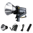 COLBOR CL220 CL220R 200W COB LEDビデオライト 2700-6500K色温度 CRI96 TLCI97 APP制御可能 10種類照明効果 複数電源方式 静音 コンパクト 軽量化 Bowensマウント対応 撮影ライト リフレクター バッグ付き (CL220 CL220R)