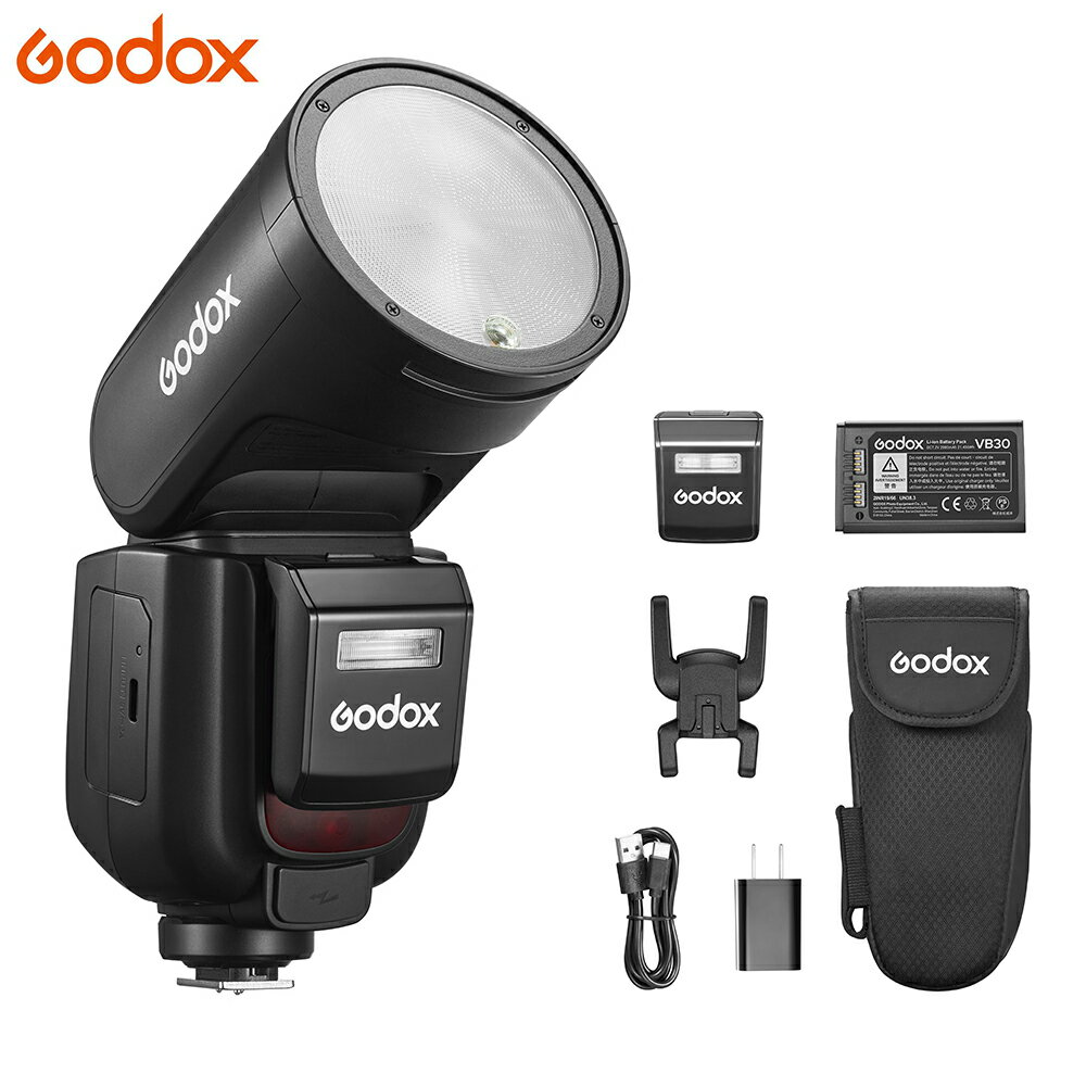 Godox V1Pro カメラフラッシュ 76Ws ストロボ