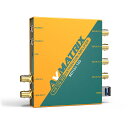 AVMATRIX SD1151-12G リクロック搭載12G-SDI 信号分配器 1入力5分配出力 1×5 12G-SDI Reclocking Distribution Amplifier