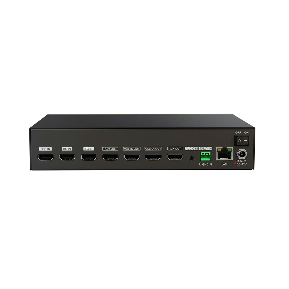 AVMATRIX KM32-4K クロマキーヤー 4K HMDI REAL-TIME Chroma Key Master 3x 4K HDM...