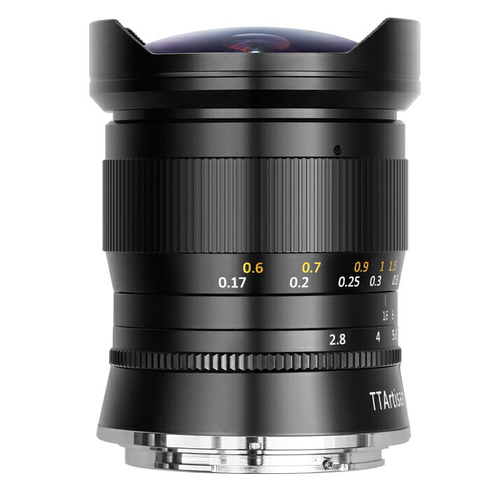 【正規品】 TTArtisan 11mm f/2.8 魚眼カメラレンズ 単焦点レンズ Fisheye ED ニコンZマウント対応