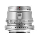 【正規品】 TTArtisan 35mm F1.4 APS-C 手動焦点固定レンズ SONY Eマウント用 ソニーEマウント対応 (シルバー)