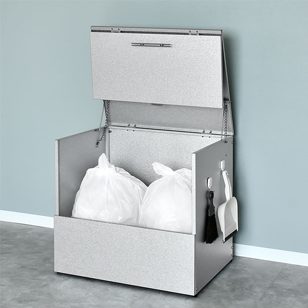 オールガルバ製ゴミ保管庫 幅69 奥行55 | 2413 足立製作所 日本製