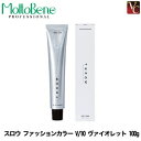 モルトベーネ スロウ ファッション カラー V/10 100g 《Moltobene THROW ヘアカラー ヴァイオレット スロウカラー サロン 美容室 スロウ カラー剤 salon カラー剤》