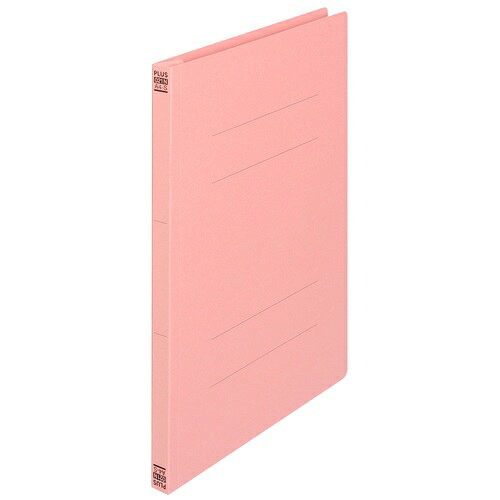 プラス フラットファイル ノンステッチ 3冊パック 023NP A4-S ピンク 78-378