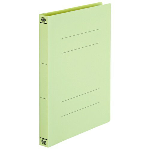 プラス PPフラットファイルA4S厚綴No.121PW GR 1冊