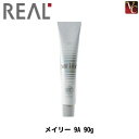 【最大300円クーポン】【3,980円〜送料無料】リアル化学 メイリー 9A 90g 容器入り《サロン ヘアカラー カラー剤 業務用 美容室 美容院 サロン専売...