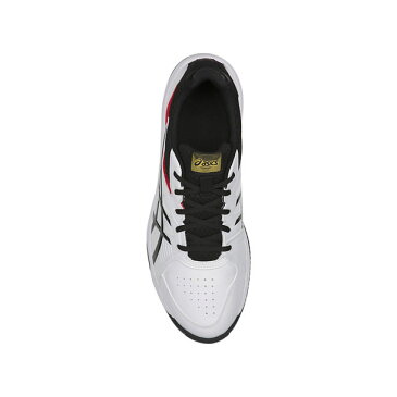 COURT SLIDE(WHITE/BLACK)【ASICS】アシックステニスシューズ オールコート用 19SS (1041A037)*27