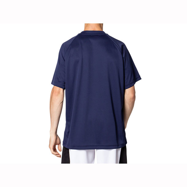 グラフィックショートスリーブトップス【ASICS】アシックスSAバスケツト Tシヤツ&ポロシヤツ(2063A183)*18