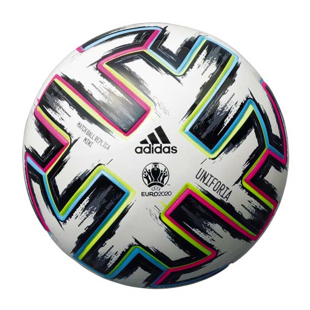 アディダス adidasユニフォリア ミニ UEFA EURO2020 決勝・準決勝 公式試合球サッカーボール 1号球21FW ：ビバスポーツ
