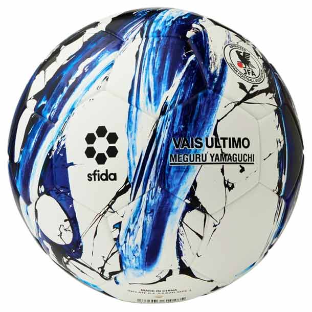 VAIS ULTIMO JR 4 【sfida】スフィーダ サッカーボール 4号 21SS (SB21VU04-WHTBLU)セール サッカー 用品 セール