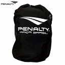 penalty メッシュボールバッグ サッカーボール5号球/12個収納可能。 バスケットボール/8個収納可能。 ■商品名：メッシュボールバッグ ■素材：ポリエステル100% ■カラー：ブラック ■サイズ：高さ80cm×直径45cm