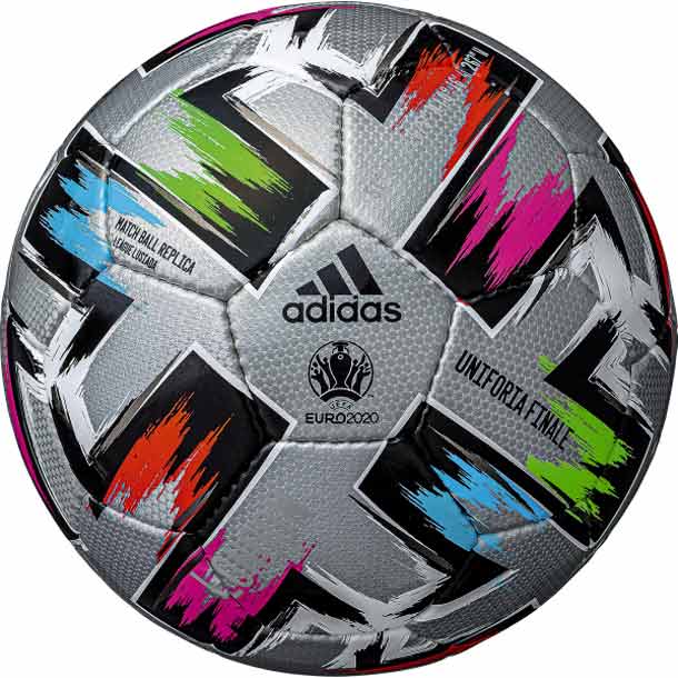 アディダス adidasユニフォリア ファイナル リーグ ルシアーダ UEFA EURO2020 公式試合球サッカーボール 5号球21FW(AF526LU)