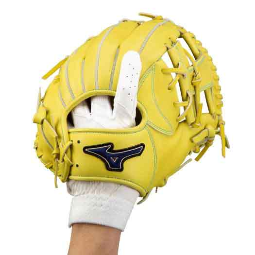 ミズノ MIZUNO 守備手袋 高校野球ルール対応 左手用 ジュニア 野球 JR 手袋 22SS（1EJEY260）