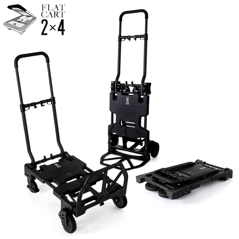 ԉp FLAT CART FLAT CART 2x4 J[g tbgJ[g c[oCtH[ AEghAObY ܂肽ݎ  J[g 22SS(F-CART2x4BK BLACK)